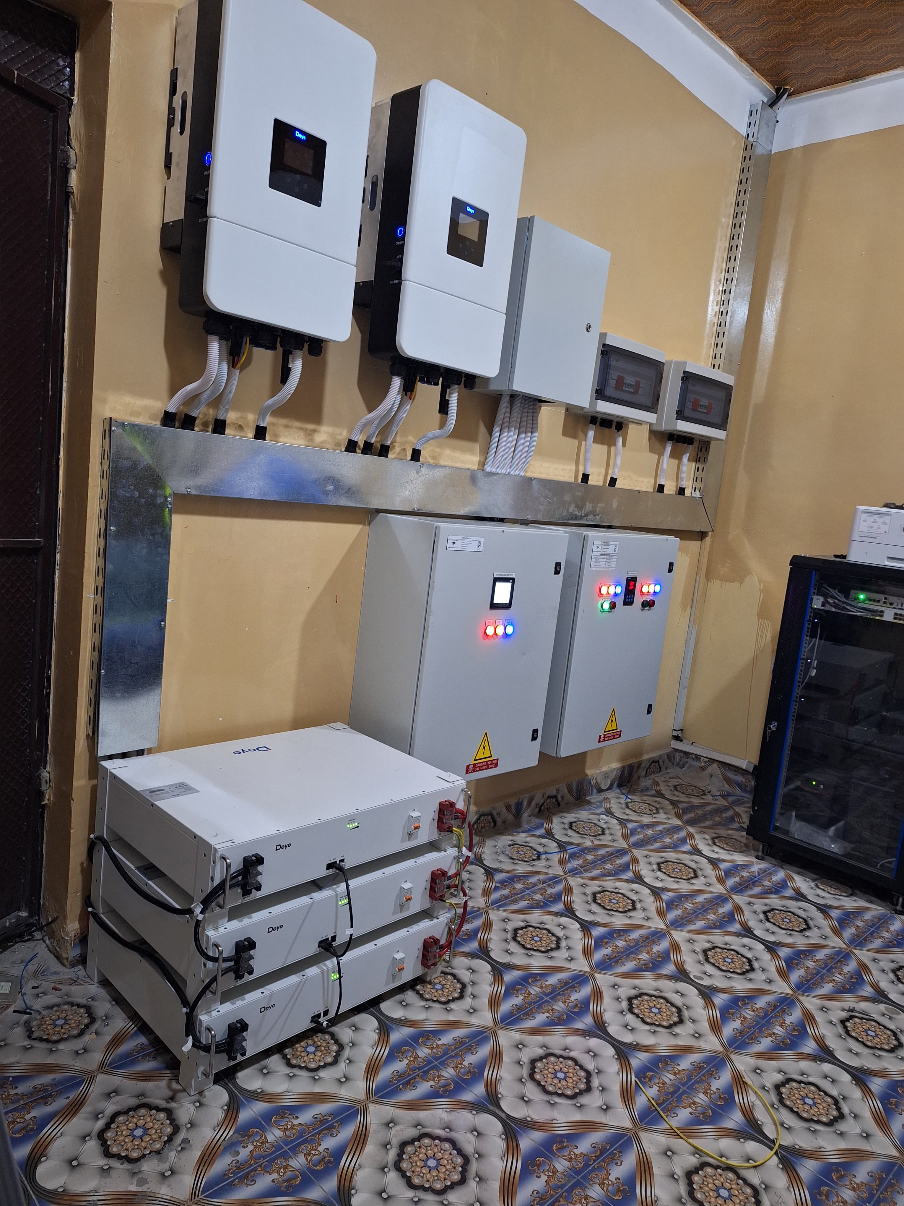 Hodan Health Center Hybrid Off-Grid Solar System